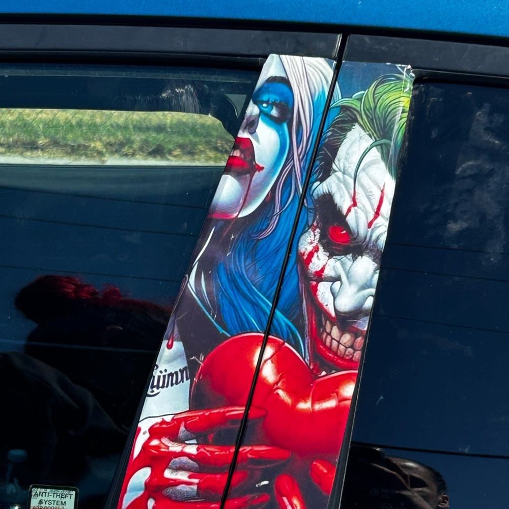 Colorful Car Window Decal